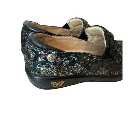 Alegria Shoes Women's Size 37 Black Multicolor Slip On Clog Comfort‎ - Picture 4 of 9